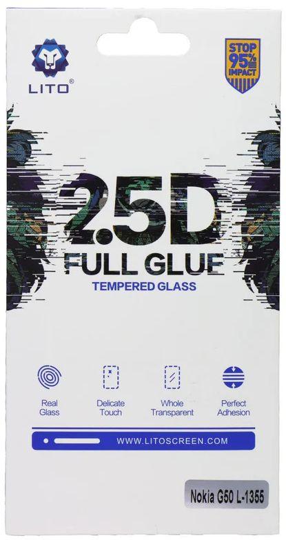 LITO 2.5D Full Glue Tempered Glass Screen Protector for Nokia G50