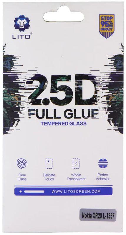 LITO 2.5D Full Glue Tempered Glass Screen Protector for Nokia XR20