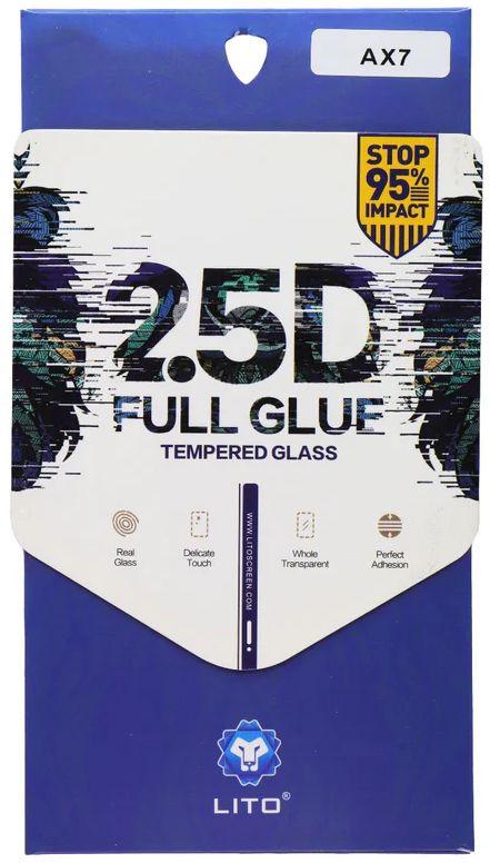 LITO 2.5D Full Glue Tempered Glass Screen Protector for Oppo AX7