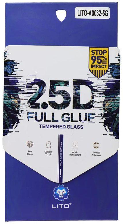 LITO 2.5D Full Glue Tempered Glass Screen Protector for Samsung Galaxy A32 5G