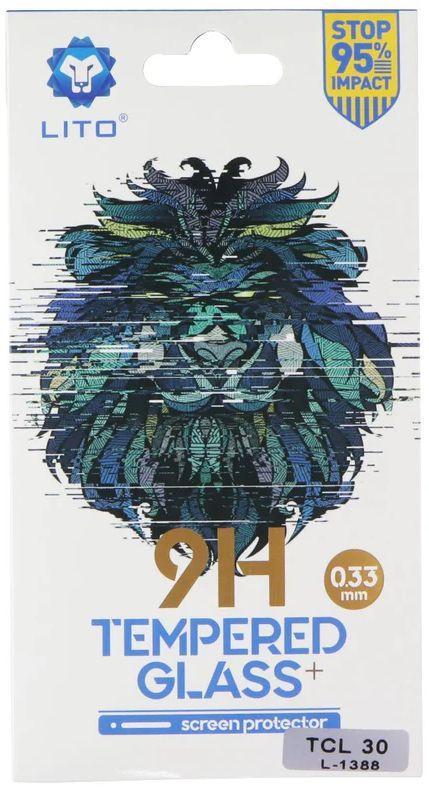 LITO 9H (0.33mm) Tempered Glass Screen Protector for TCL 30