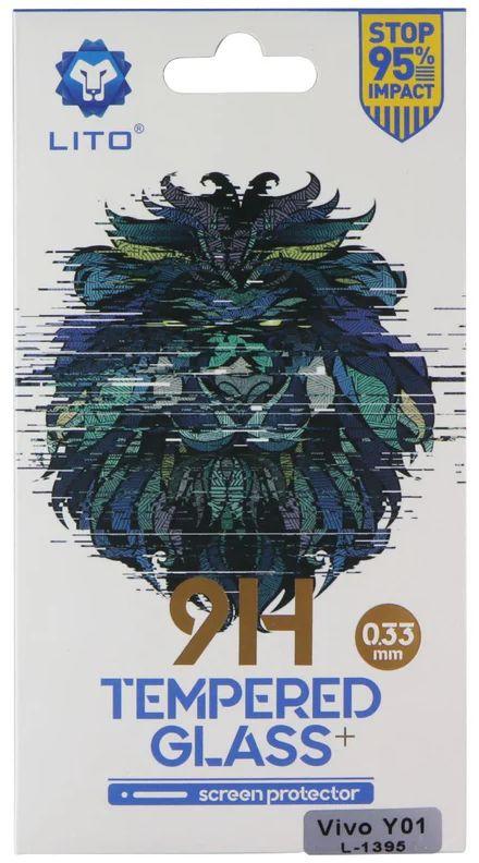 LITO 9H (0.33mm) Tempered Glass Screen Protector for Vivo Y01
