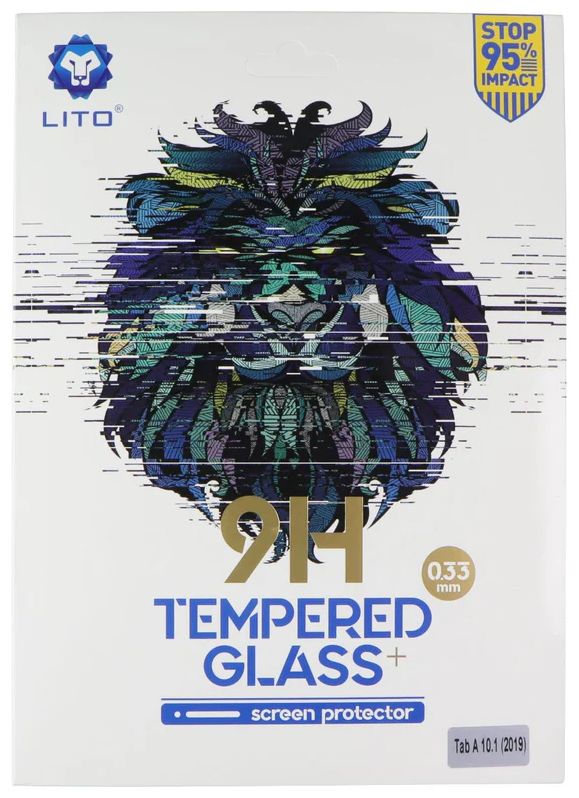 LITO 9H Tempered Glass Screen Protector for Samsung Galaxy Tab A 2019 (10.1-inch)