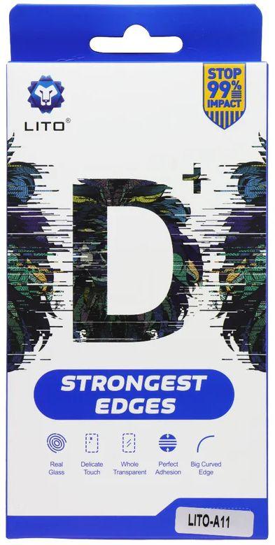 LITO D+ Full Coverage Tempered Glass Screen Protector for Samsung Galaxy A11