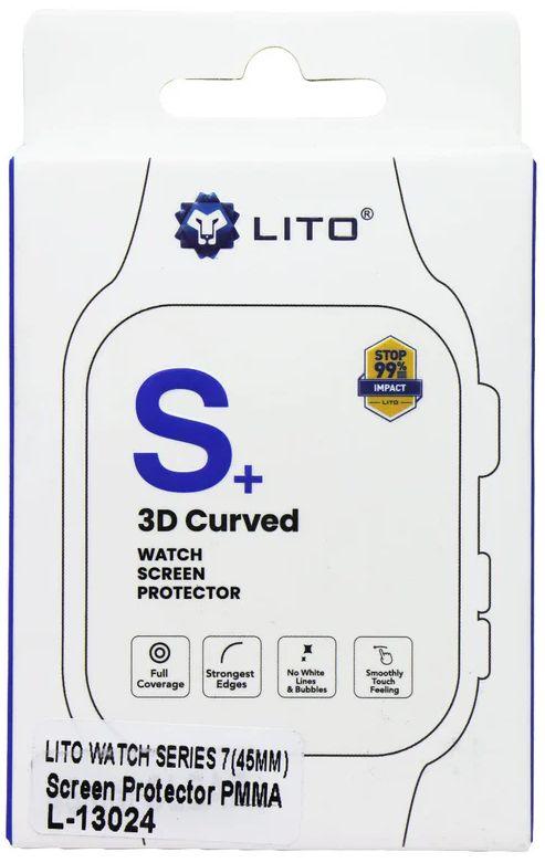 LITO S+ 3D Curved Screen Protector for Apple Watch Series 7 (45mm)