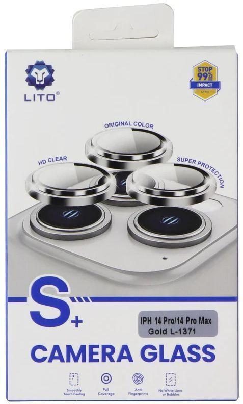 LITO S+ Camera Glass Lens Protector for iPhone 14 Pro/14 Pro Max (3 Piece)