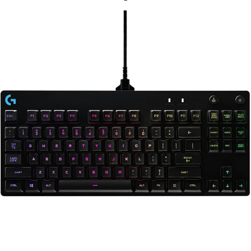 Logitech Pro X Mechanical Gaming Keyboard (GX Blue Clicky Switches)