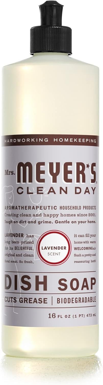 Mrs. Meyer's Clean Day Lavender Scent Liquid Dish Soap 473ml