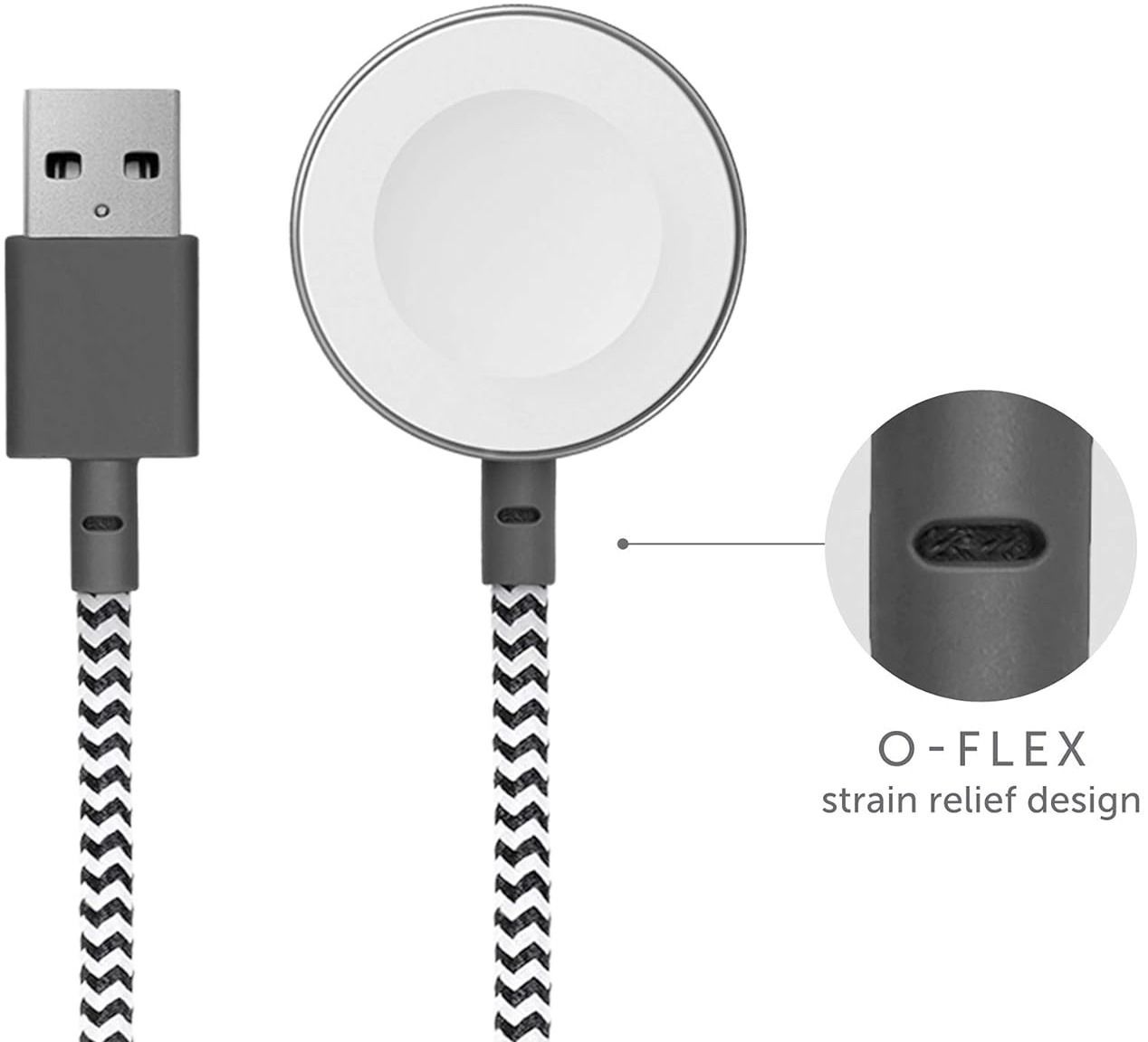 Refurbished Native Union Belt Watch 4ft Charging Cable for Apple Watch - Reebelo US