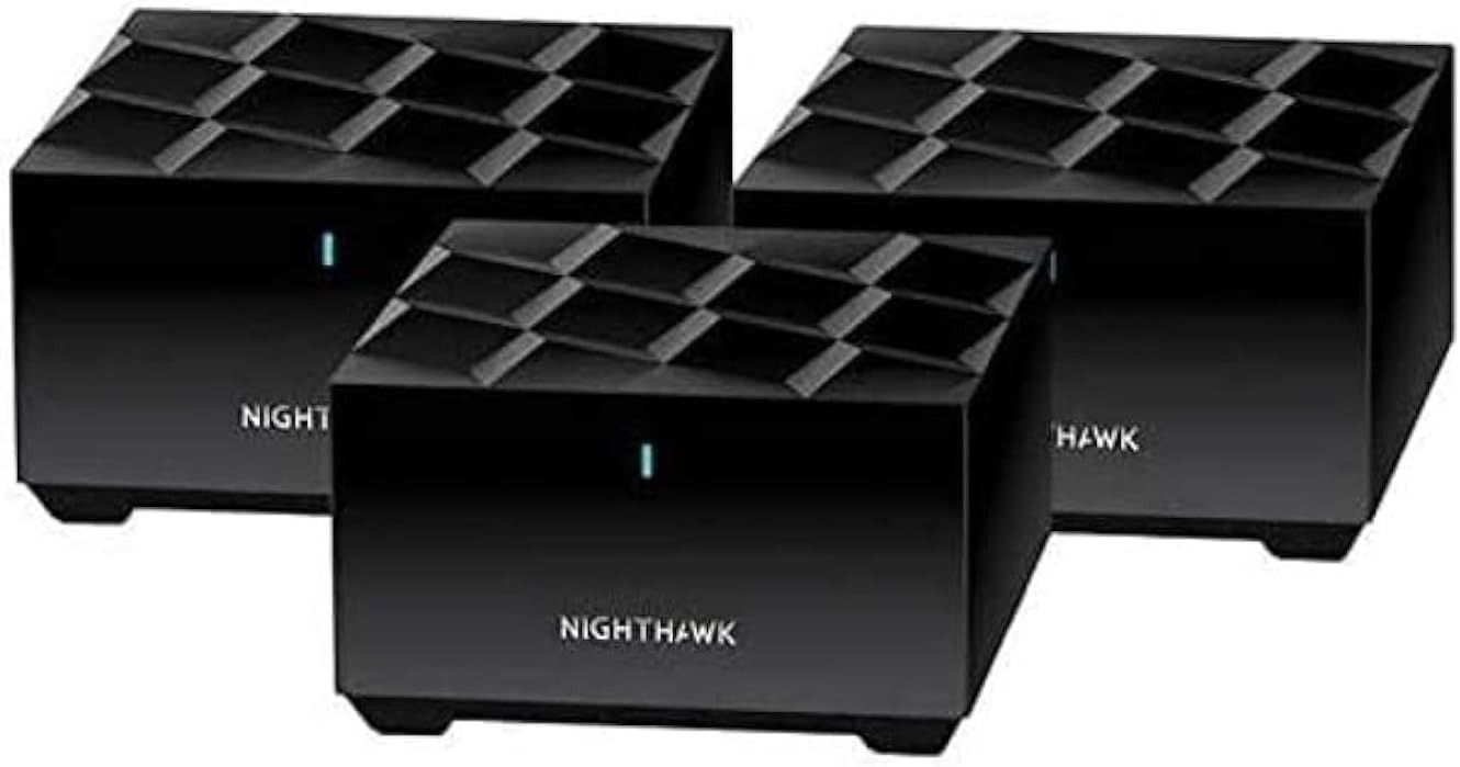 Netgear MK63-100NAS Nighthawk MK63 Mesh Whole Home WiFi 6 System