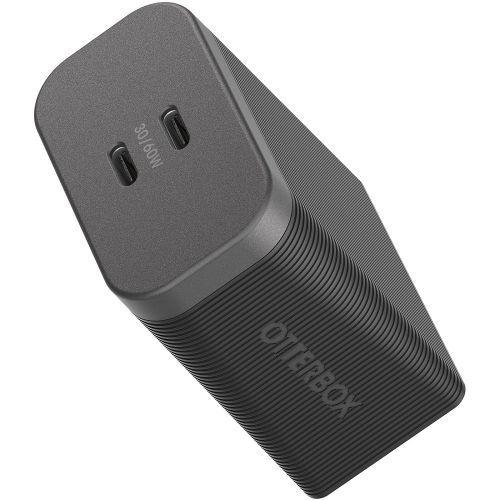 OtterBox Premium Pro USB-C Fast Wall Charger 60W Dual Port