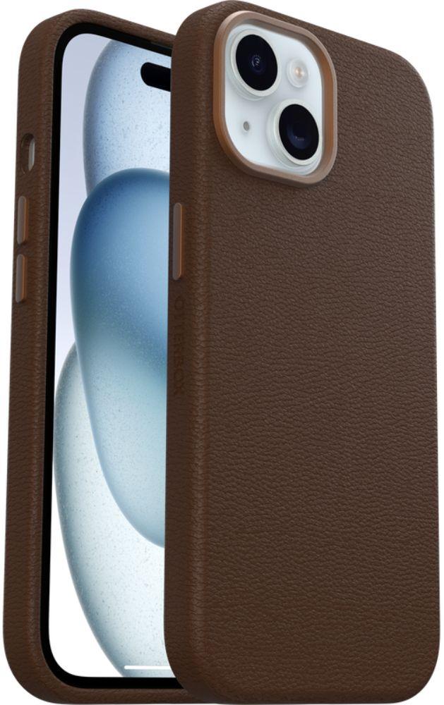 OtterBox Symmetry Cactus Leather Phone Case with MagSafe for iPhone 15
