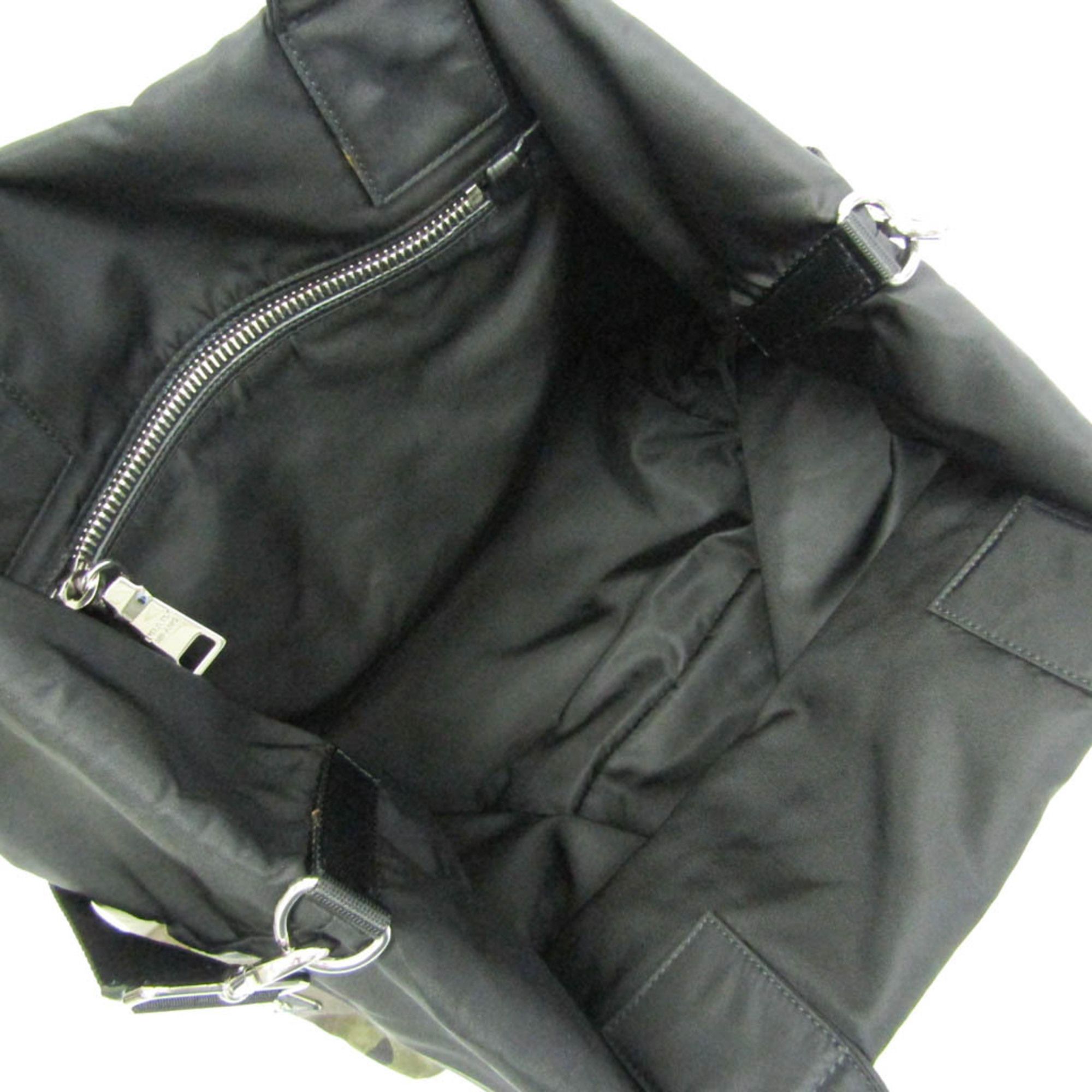 Refurbished Prada Multi-Color Nylon Leather Handbag Shoulder Bag - Reebelo US
