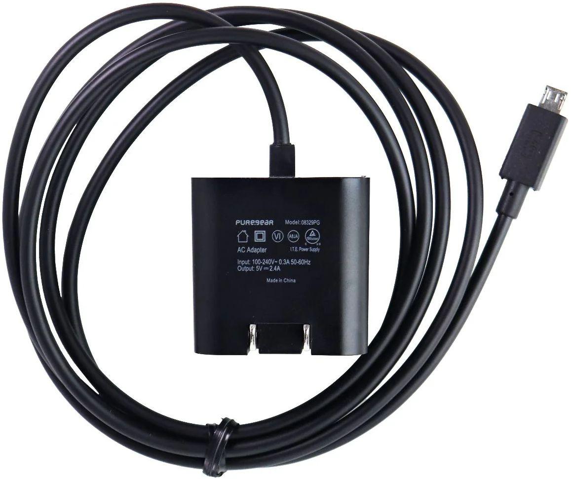 PureGear 12W 5-Foot Micro USB Wall Charger