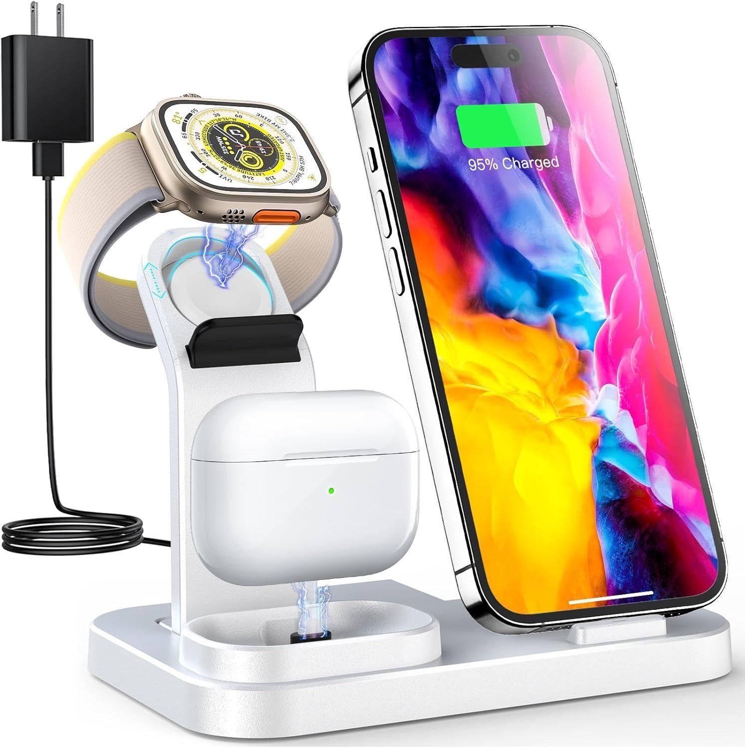 Refurbished RJR Updated 3 in 1 Charging Station for Apple Devices - Reebelo US