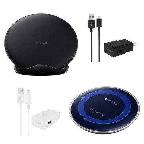 Samsung Fast Charge Wireless Charging Pad (EP-PN920) & Convertible Wireless Charger (EP-PG950)