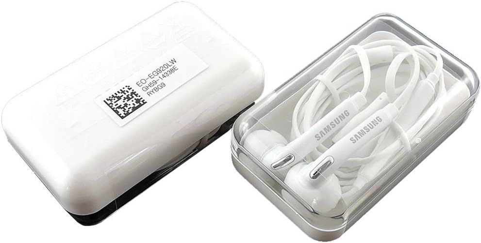 Samsung OEM Wired 3.5mm Headset with Universal Compatibility (EG920LW)