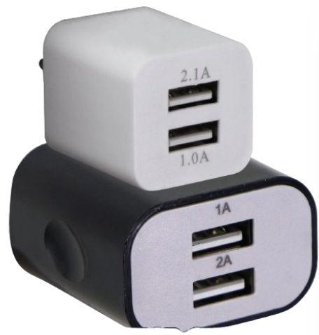 Simple Cell Dual USB Wall Charger Travel Adapters (2.0A and Up)