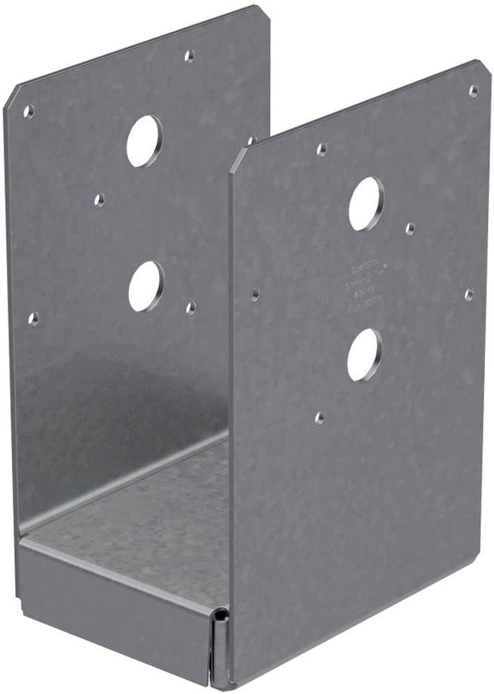 Simpson Strong-Tie ABU46Z ZMAX Galvanized Adjustable Standoff Post Base for 4x6