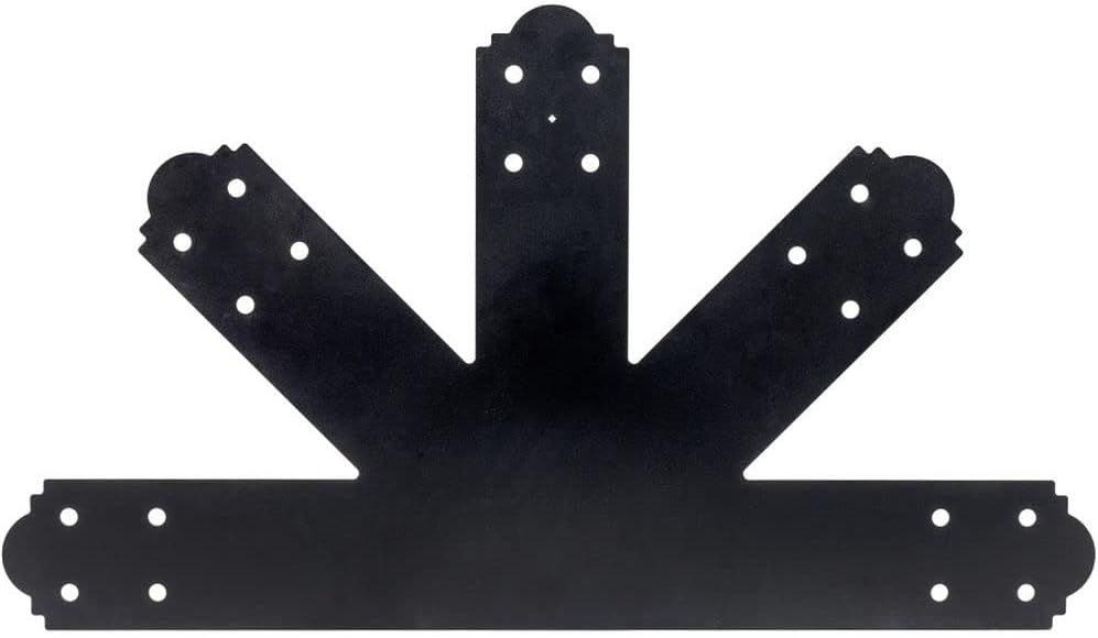 Simpson Strong-Tie APGP1212 Outdoor Accents Mission Collection 12:12 Pitch ZMAX Gable Plate