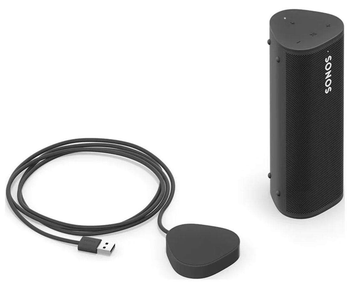 Sonos 1683300 Roam Portable Smart Speaker and Charger Bundle