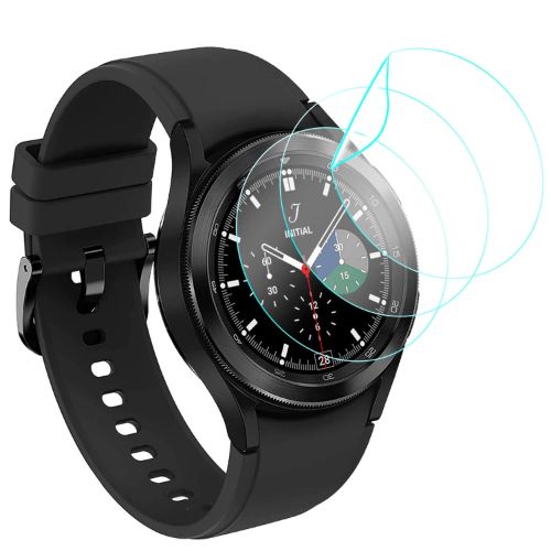 Tough On 3 Pack Easy Flex Screen Protector for Galaxy Watch 4 Classic 46mm