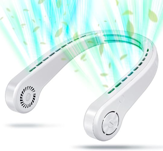 UseeShine Portable Neck Fan Headphone Design