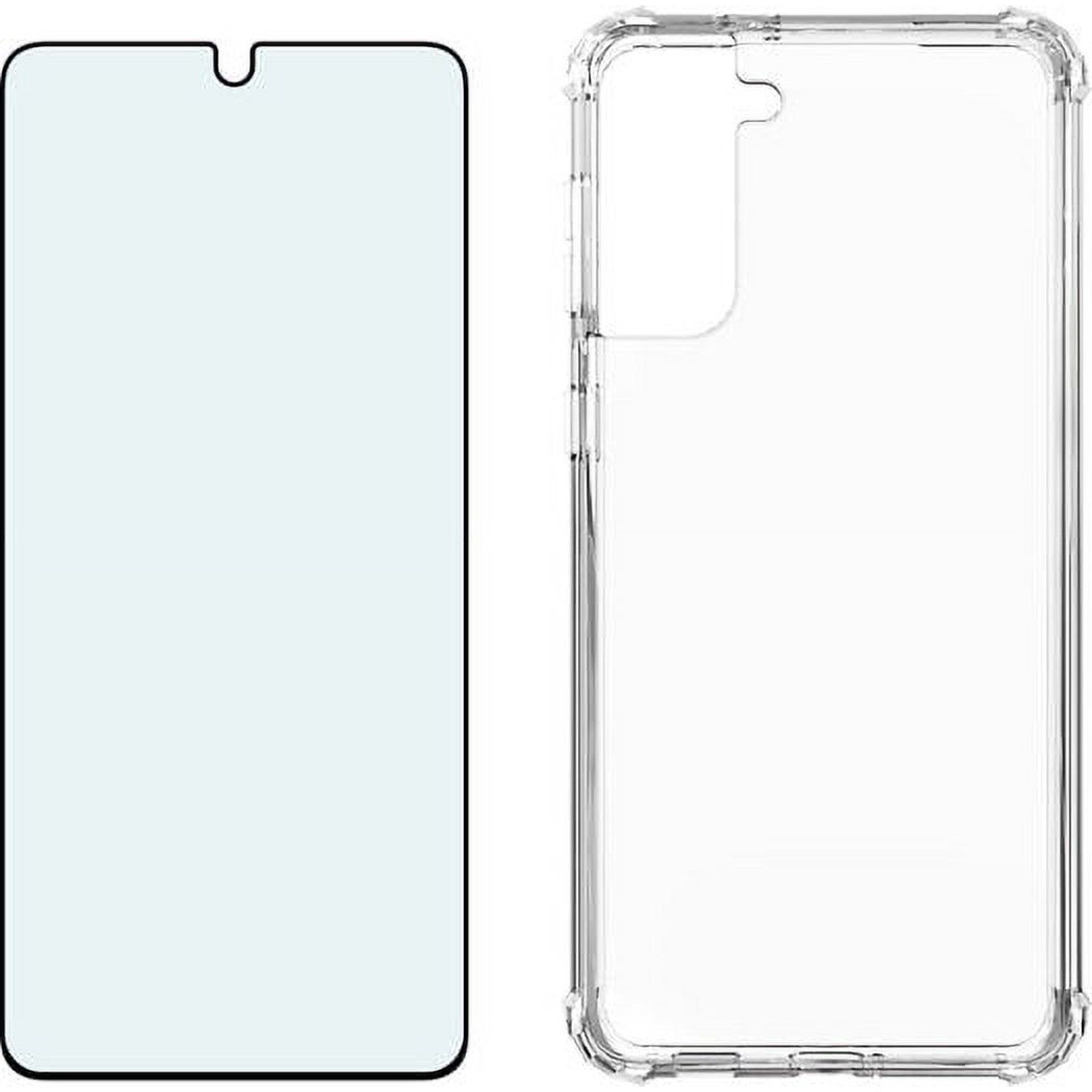 Verizon Clear Phone Case and Blue Light Screen Protector Samsung Galaxy S21 5G