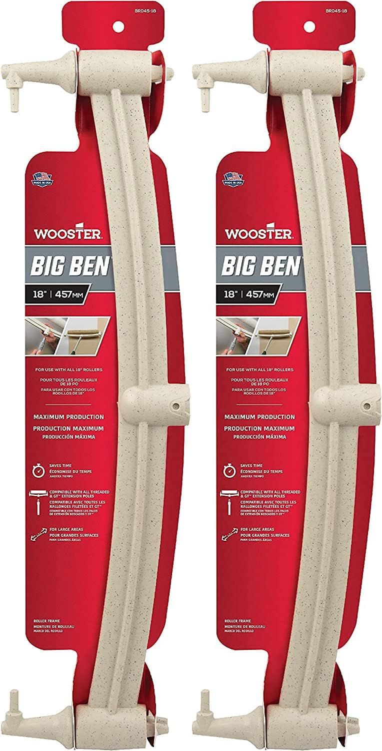 Wooster Brush Wooster BR045 18-Inch Big Ben Roller Frame (2-Pack)
