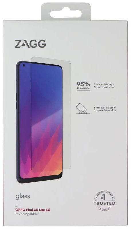 Zagg Glass Series Tempered Glass Screen Protector for Oppo Find x5 Lite 5G