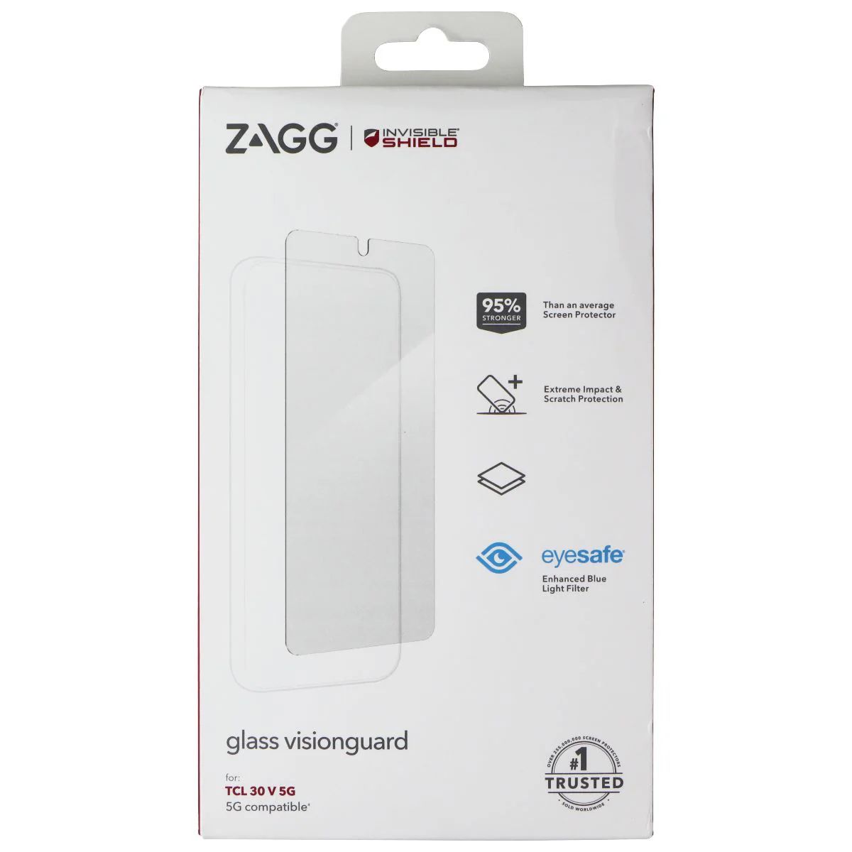 ZAGG Invisible Shield (Glass Visionguard) Screen for TCL 30 V 5G