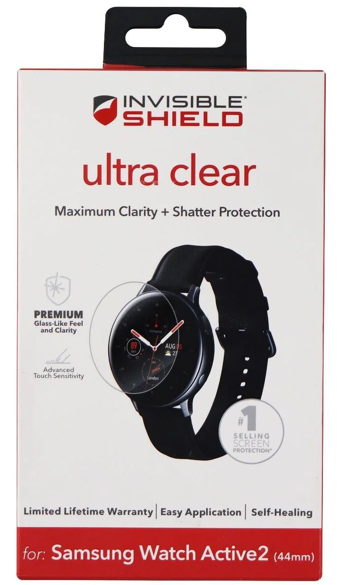 Zagg Ultra Clear Screen Protector for Samsung Watch Active2 (44mm)