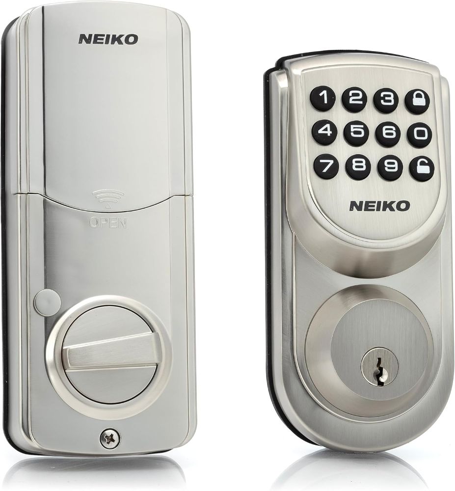 Neiko 52909A Keyless Electronic Deadbolt Door Lock