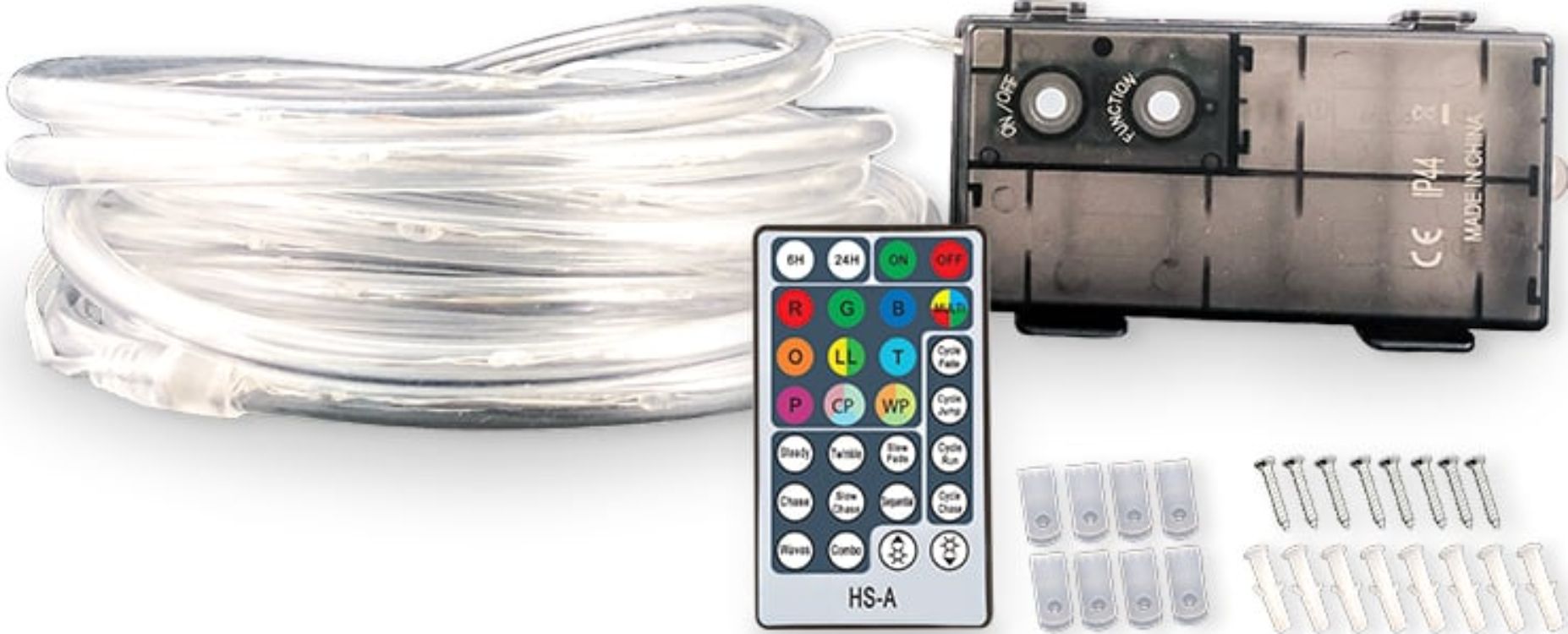 Pacific Accents Color Changing Rope Light 100 LED with Remote