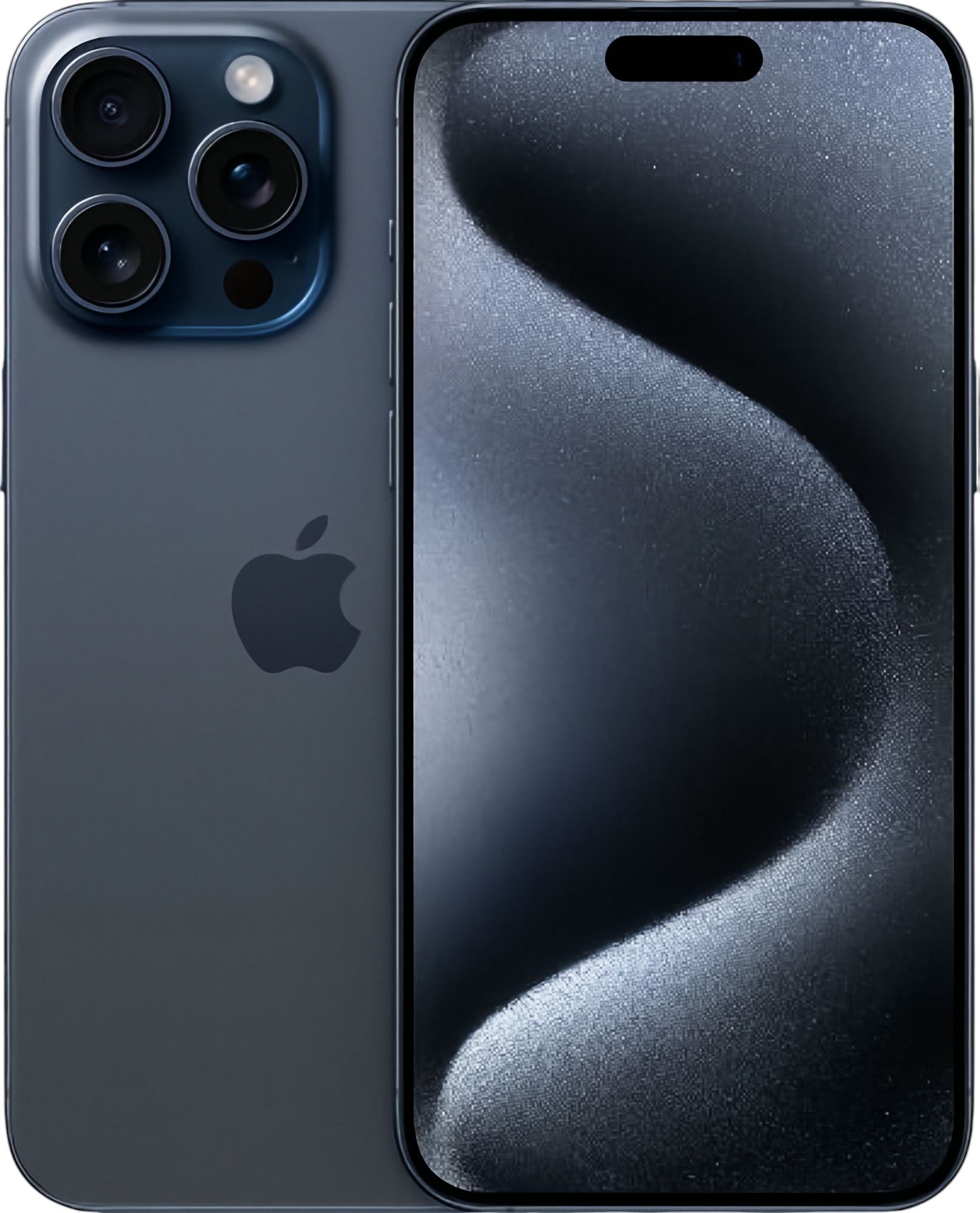 iPhone 15 Pro Max - 256GB - eSIM - Blue Titanium - Unlocked - Very Good - Standard Battery