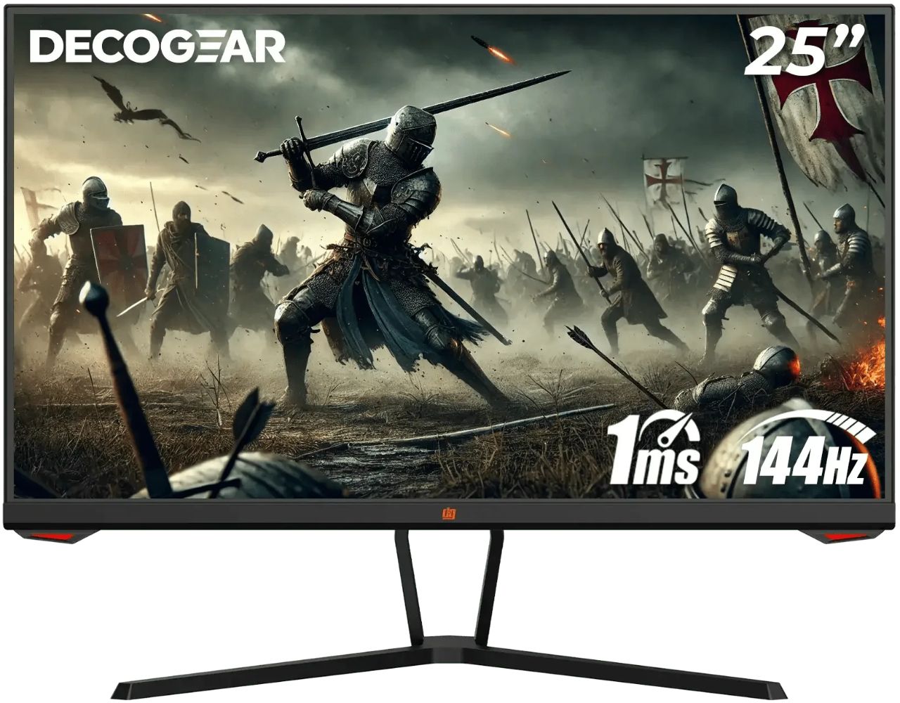 Deco Gear DGVIEW250F FHD 144Hz 1ms IPS Gaming Monitor (25S2G10)