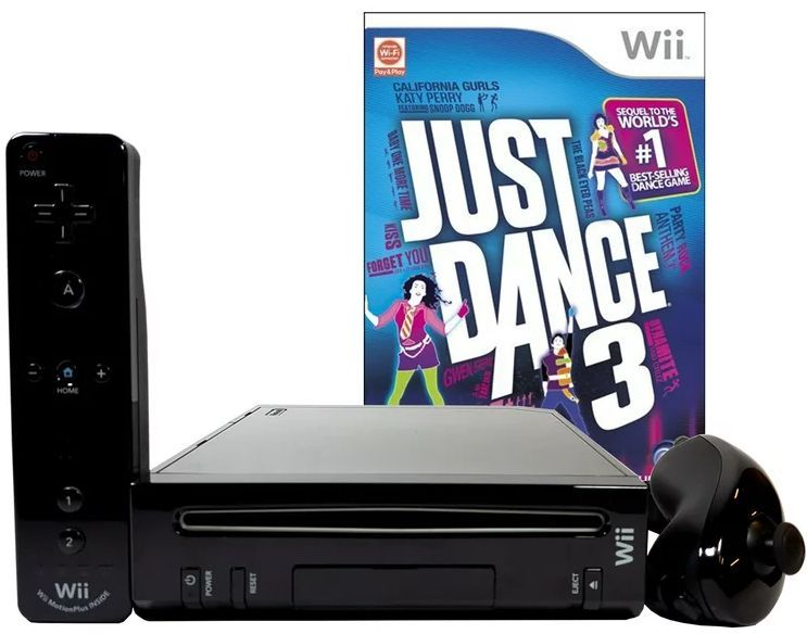 Nintendo Wii Console with Just Dance 3 Bundle