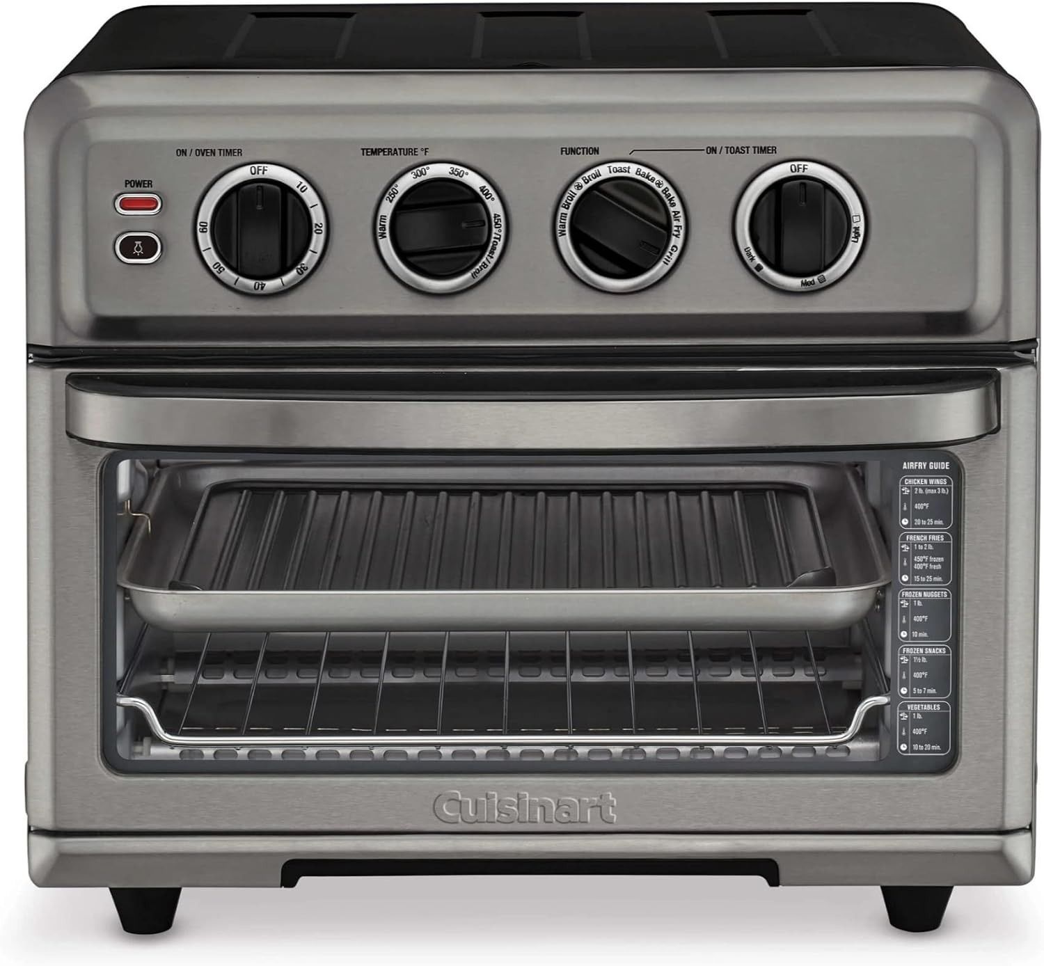 Cuisinart TOA-70BKS AirFryer Toaster Oven with Grill
