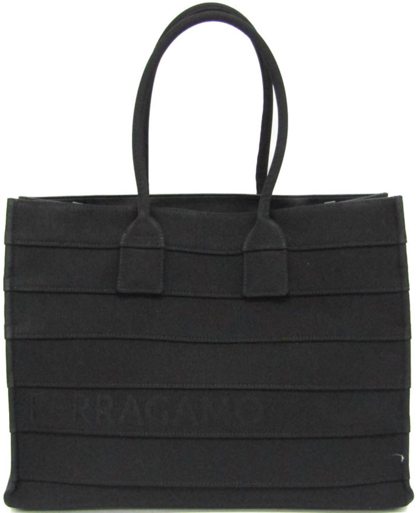 Salvatore Ferragamo Canvas Tote Bag