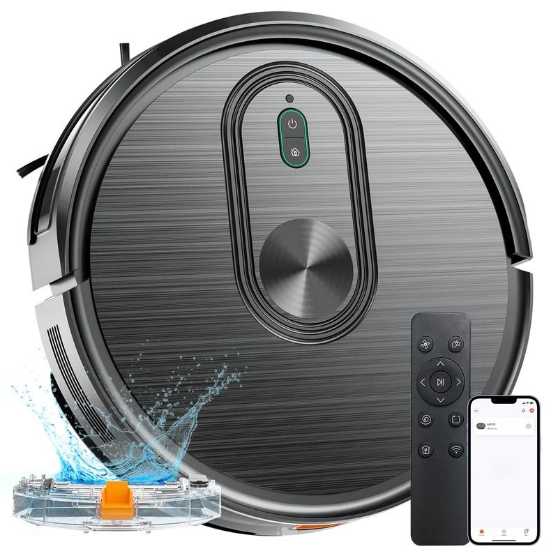 Xiebro Robot Vacuum and Mop Combo 2-in-1 Mopping Robotic Vacuum with Schedule